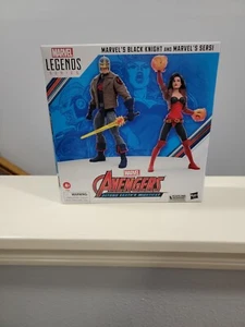 Marvel Legends Series Black Knight & Sersi Hasbro Avengers  - Picture 1 of 14