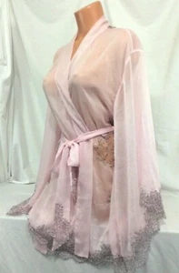 Victorias Secret STUNNING SEXY SHEER KIMONO ROBE LIMITED EDITION NWT OS ONE SIZE - Picture 1 of 7