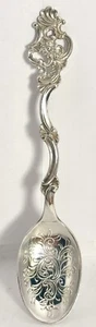 Thorvald Marthinsen Norway Sterling Silver Viking Ship Condiment Spoon - Picture 1 of 3