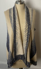 Anthropologie Sleeping On Snow Wool Blend Mabli Cardigan Sweater Vest Sz XS / S
