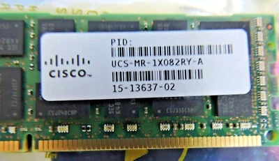 Lot 10 Cisco 8GB 15-13637 Server 80GB Ram UCS-MR-1X082RY-A / Samsung PC3L-12800R - Image 1 of 4