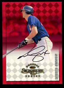 Richie Sexson autograph auto 1998 Donruss Signature Series Baseball Card ~