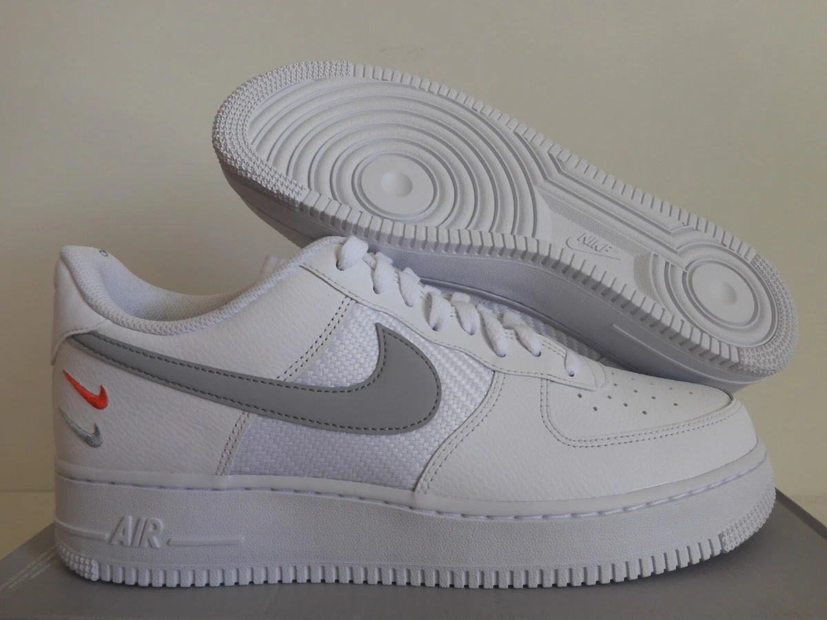 Nike Air Force 1 '07 Double Swoosh - White Picante | eBay