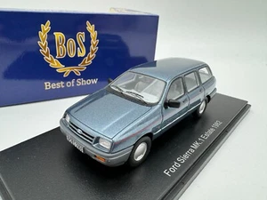 BOS 1/43 Ford Sierra MK.1 1982 Blue Gray #87 - Picture 1 of 8