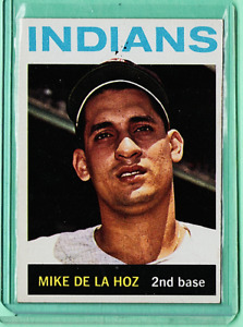 1964 TOPPS #216 Mike De la Hoz, DeLeHoz, Indians NM, NrMt