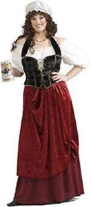 Forum Novelties Womens Fully Figured Tavern Wench Halloween Costume