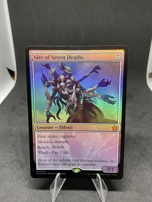 Sire of Seven Deaths Foundations Foil MTG 0001 - Image 1 of 4