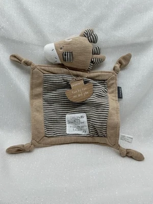 Jirafa DEMDACO Arca de Noé Blankie Lovey Seguridad Bebé Manta Nunu Unisex Marrón Foto 1 de 4