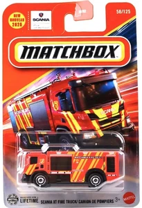 MATCHBOX SCANIA XT FIRE TRUCK NEW 2025 - Picture 1 of 2
