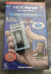 Micro Force Shave Pro Afeitadora Inalámbrica Recargable en Húmedo/Seco Nueva - Imagen 1 de 3