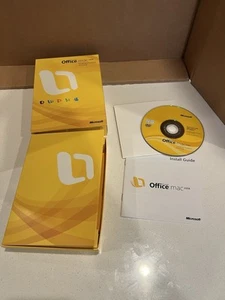Microsoft Office Mac Home & Student 2008 with 3 Product Key(s) - Picture 1 of 3
