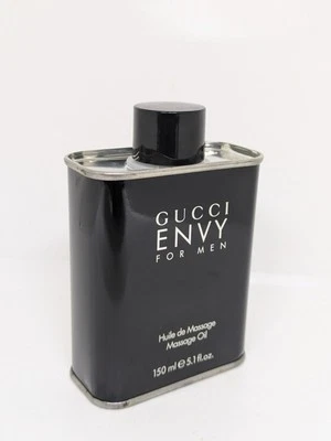 Vintage Gucci Envy for Men 150mL /5.1oz Massage Oil New-Sealed Cap DISCONTINUED - Image 1 of 4