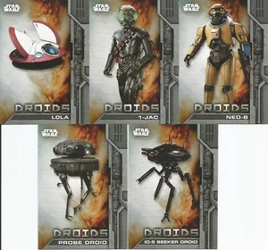 2023 Star Wars Obi-Wan Kenobi Droids INSERT PICK YOUR CARD Topps - Picture 1 of 6