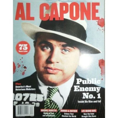 AL CAPONE 75 yrs later PUBLIC ENEMY NO. 1 original gangster MURDER & MAYHEM - Image 1 of 4