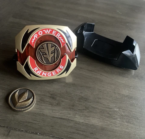 Legacy Power Ranger Power Morpher GOLD Green/White Ranger Tommy Oliver BANDAI Cover