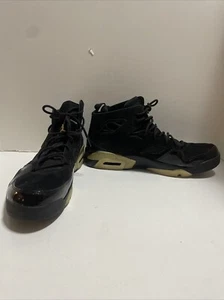 🔥Jordan Flight Club '91 'Black Metallic Gold' Men's 55475-031- SZ 13 - Picture 1 of 11
