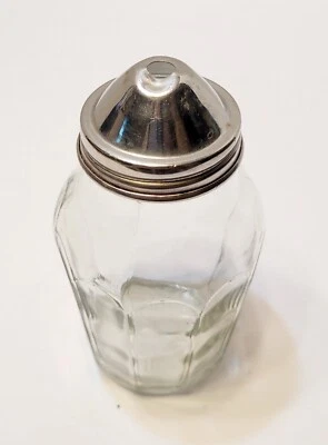 Dispensador coctelera de azúcar de vidrio vintage Bloomfield EE. UU. #103 - NUEVO EN STOCK 5 1/2"  Foto 1 de 4