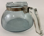 Vintage Pyrex 7125-B Flameware Coffee Pot Kettle 2.5 Quart 1940s