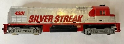 Tyco Silver Streak 4301 Locomotive HO Scale Model Union Pacific Railroad Engine - Image 1 of 4