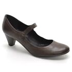 Womens n.d.c. made by hand Emmy Mary Jane Pumps 36 / 6 Brown Heels New in Box