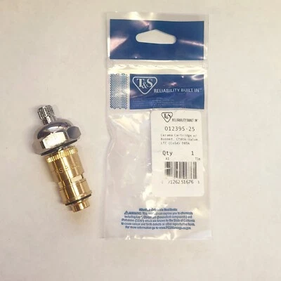 T&S CERAMA CARTRIDGE W/ BONNET CHECK VALVE LTC 089A - Image 1 of 4