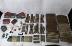 Huge Lot 120 Pc. Vtg  Marklin Tracks & Switches, Crossing Houses Control Germany
