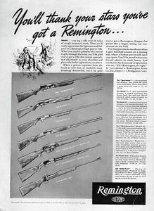 1935 Remington Model 11 31 305 Sportsman Shotgun & Rifle Original Print Ad - Picture 1 of 1