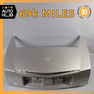 04-09 Cadillac XLR Trunk Lid Panel Assembly Light Tarnished Silver OEM 69k - Image 1 of 4