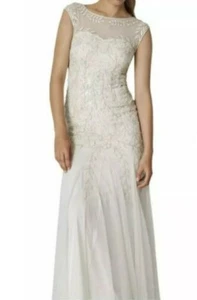 Phase Eight ‘Sabina’ Wedding Dress Size 14 Colour Pearl - Worn Once - Picture 1 of 12