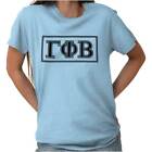 Gamma Phi Beta College Sorority Rush Greek Womens Graphic Crewneck T Shirt Tee