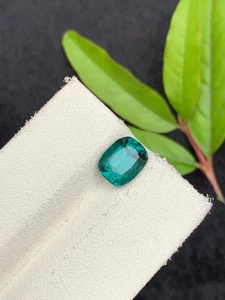 Intrigante piedra preciosa de turmalina azul cielo, 2,15 quilates, turmalina natural, suelta - Imagen 1 de 5