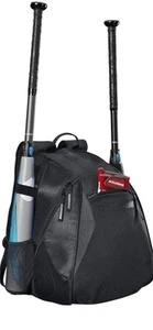 DeMarini Voodoo Junior Baseball/Softball Backpack Bag - Black NWT - Picture 1 of 6