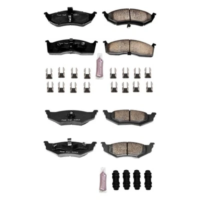 For Dodge Intrepid 95-97 Brake Pad Set Z23 Evolution Sport Performance - Imagem 1 de 4