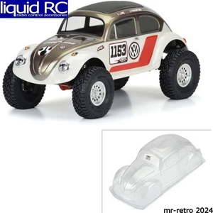 Pro-Line 359500 1:10 Beetle Clear Body shell 12.3 inch wheelbase Crawlers - Picture 1 of 1