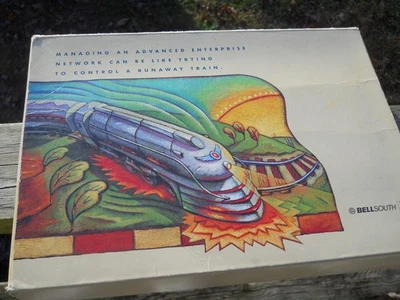 "WOOW VERY RARE" MODEL POWER BELL SOUTH PROMO EMD F-2 powered! Tested! READ LIST - Image 1 of 4