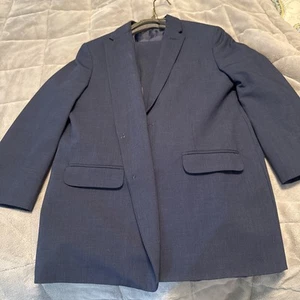 Izod Boys Navy Blue Suit 18 Regular - Picture 1 of 3