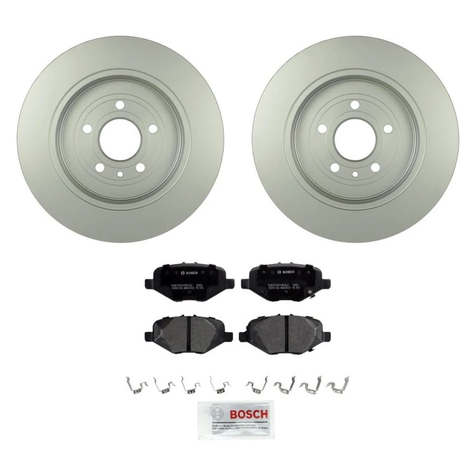 For Ford Police Interceptor Utility 13-17 Brake Kit QuietCast Premium Rear Brake - Image 1 of 4