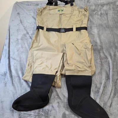 Redhead Bone Dry Waterproof Chest Waders Neoprene foot Size XL Tan - Image 1 of 4