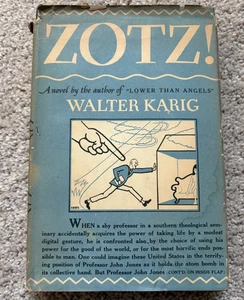 Zotz! 1947 by Walter Karig ~ hardcover with dust jacket - Picture 1 of 5