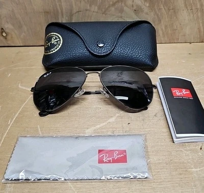Gafas de sol Ray Ban RB3026 negras grandes 67*18*135 AVIATOR lentes oscuras EXCELENTES  Foto 1 de 4