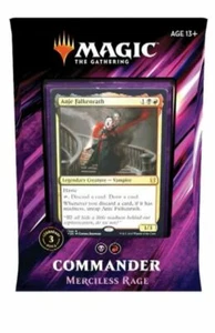 MERCILESS RAGE Commander 2019 Complete Deck mtg Sealed NEW - Picture 1 of 1