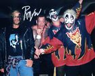 WWE Raven Hand Signed WCW Flock Insane Clown Posse Vampiro Wrestling 11X14 Photo