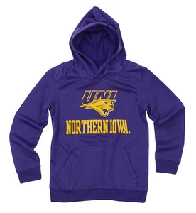 NCAA Youth Northern Iowa Panthers Performance Hoodie, Purple - Picture 1 of 5