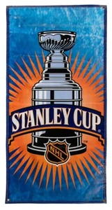 2000-04 Stanley Cup NHL Hockey Event Game Used Banner 60" X 31" Devils Stars - Picture 1 of 2