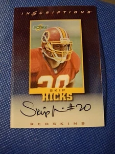 Tarjeta automática autografiada Skip Hicks Score Inscriptions 1999 #SH20 WASHINGTON UCLA - Imagen 1 de 2
