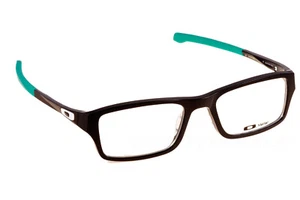 Nuevas gafas Oakley Chamfer - OXOX8039 0953 - negro satinado/espuma de mar aguamarina (53 mm) - Imagen 1 de 4