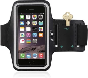 6.5" Reflective Water Resistant Sports Armband Phone/Key Holder - NEW - UK STOCK - Zdjęcie 1 z 4