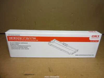 OKI 44173405 Microline 5720 5790 Black Printer Ribbon Original NEW NEU NUOVO - Bild 1 von 3