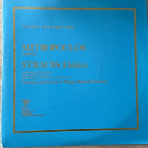 STRAUSS: Elektra - Konatzny/Mödl - Mitropoulos (2-LP-Set Turnabout 65040/41 /NM) - Picture 1 of 5