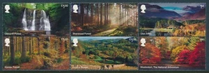 2019 GB FORESTS SET OF 6 FINE MINT MNH SG4247-SG4252 - Picture 1 of 1
